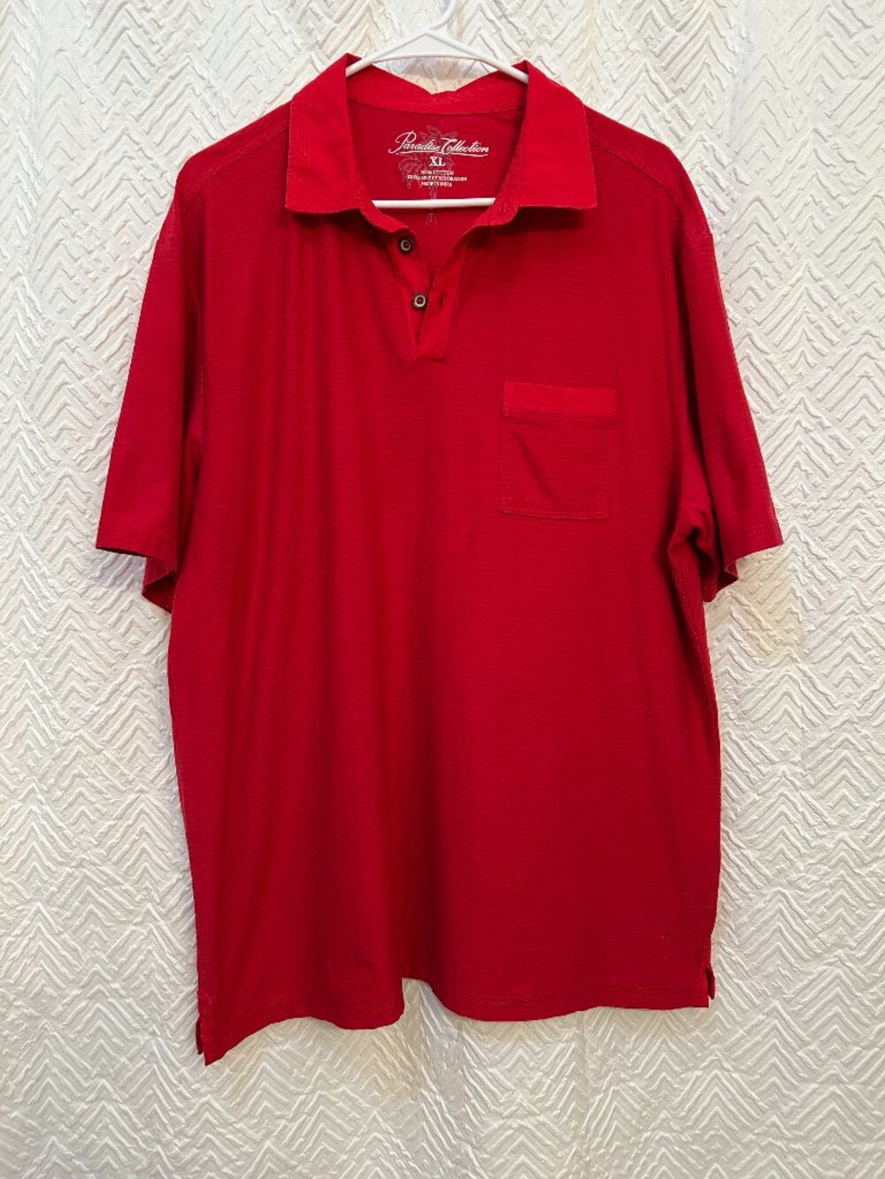 Paradise Collection Polo Shirt for Men Size XL